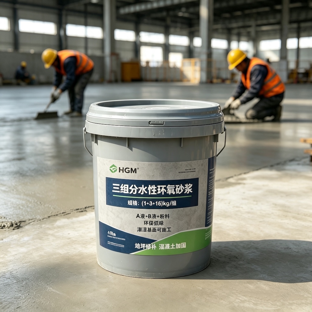 宕昌三组份水性环氧砂浆